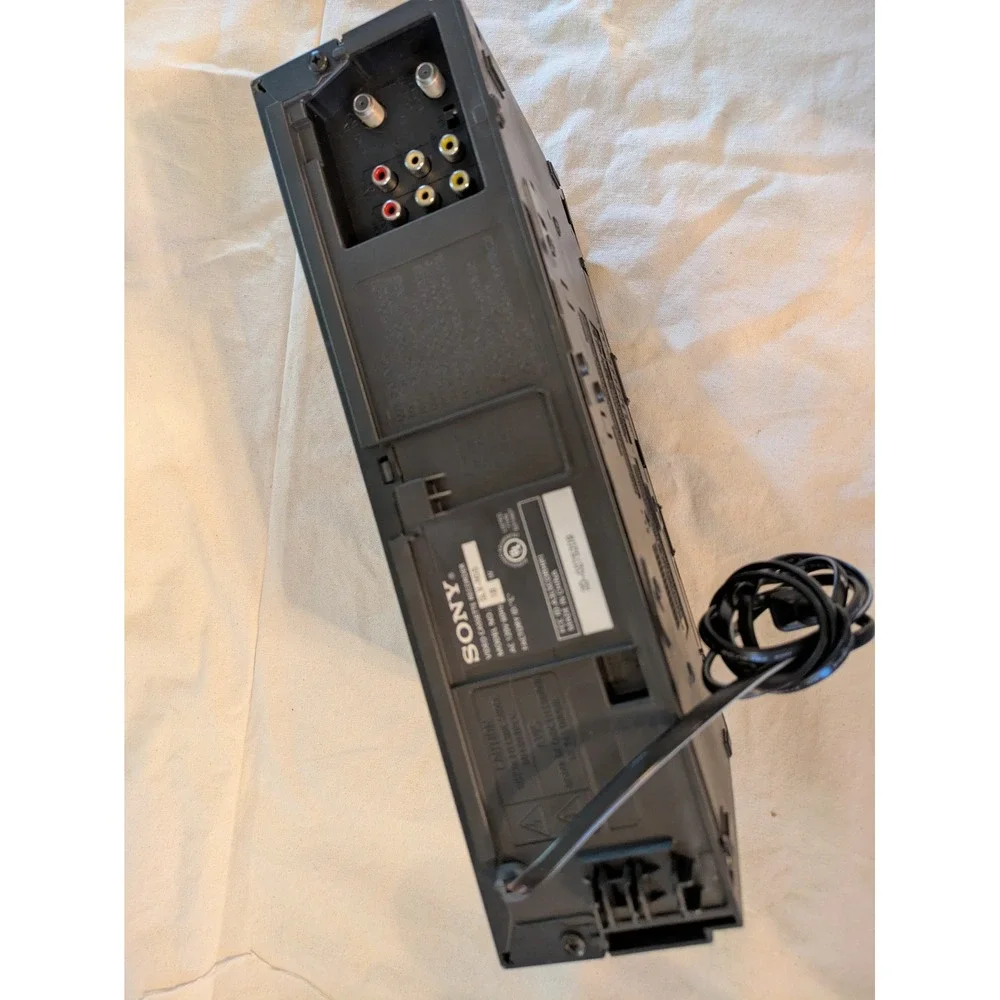 Sony SLV-N55 Hi-Fi Stereo VHS VCR Player 4-Head Black Working NO Remote
